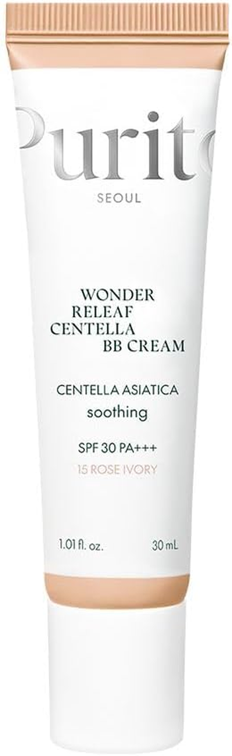 Purito SEOUL - Cica Clearing BB Cream - Rose Ivory 30 Ml/Makeup