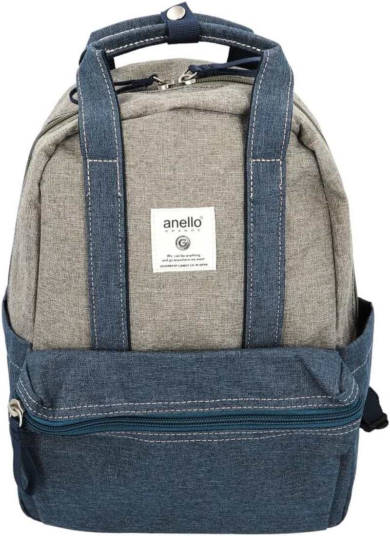 Anello Grande Craft GTM0304Z Mini Backpack, A5, Water Repellent, Multi-Storage - Beige image number 5