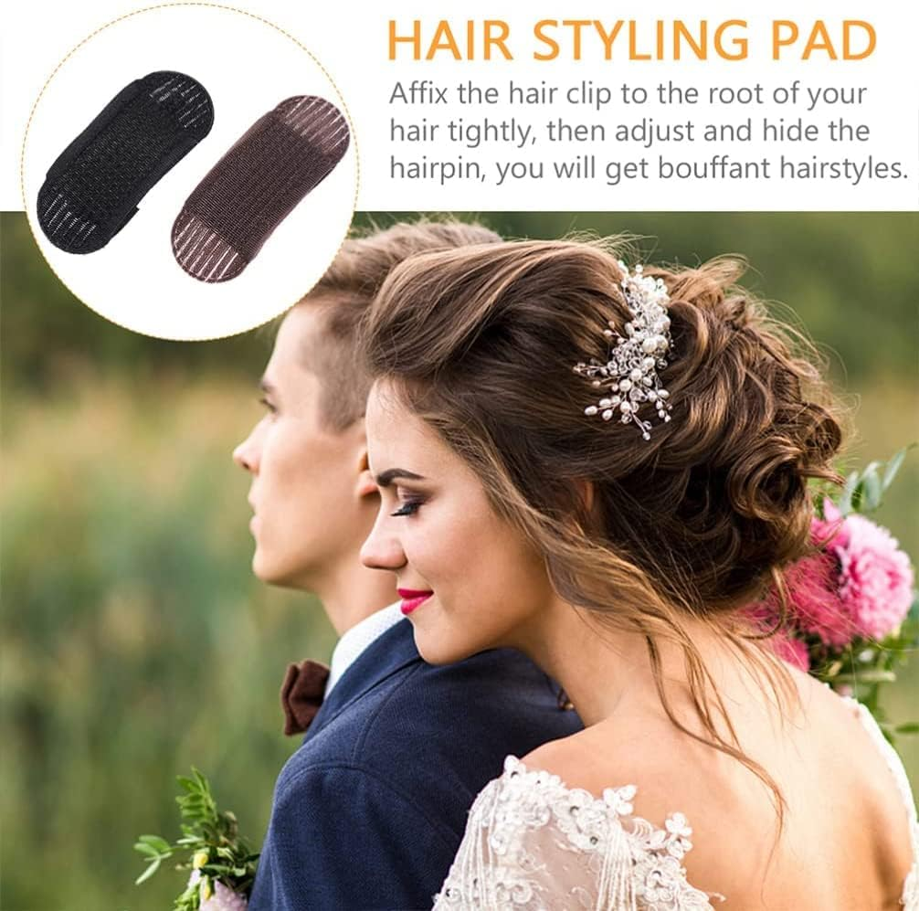 6Pcs Volume Hair Bases Hair Insert Hair Bump up Combs Clips,Hair Bump up Insert Clips Sponge Bump up Hair Clips Volume Bump up Clip,Bump up Inserts Hair Clips Hair Base Inserts Bump It up Hair Pads image number 4