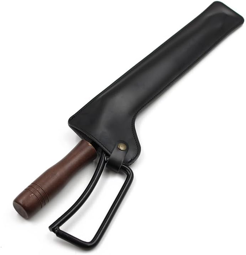 Heavy Duty Fire Pit Firewood Tongs,With PU Leather Cover,Portable Log Grabbers, for Fire Pits, Campfires, Wood Stoves, Camping, Bonfires, Indoor/Outdoor Fireplace Tool (Black) image number 5