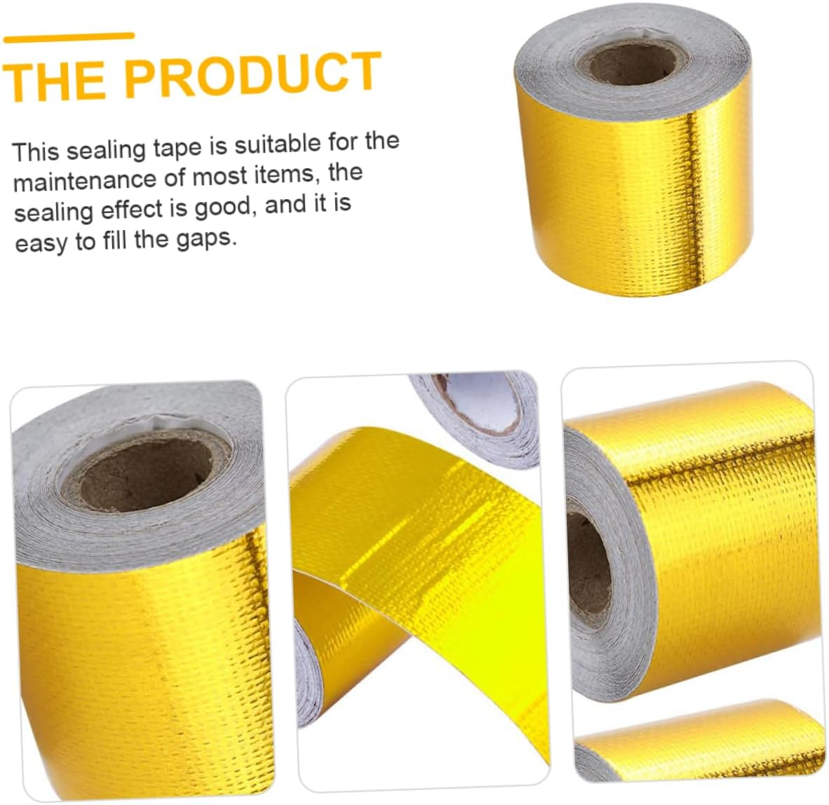Foil Seal Tape Adhesive Tape Easy to Remove No Residue for Automotive Engine Insulation image number 4