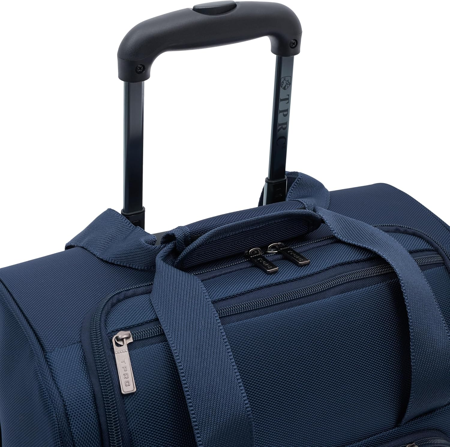 TPRC 15-Inch Smart under Seat Carry-On Luggage with USB Charging Port, Navy Blue, Underseater 15-Inch, 15-Inch Smart under Seat Carry-On Luggage with USB Charging Port image number 6