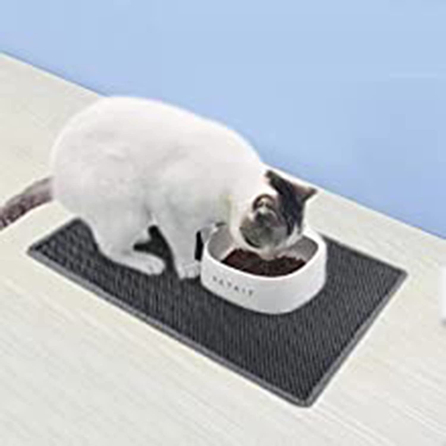 AHYUANBA Cat Litter Mat,Litter Box Mat,Cat Litter Mat Litter Trapping Mat, Urine and Water Proof Material,Easy to Clean and Wash image number 6