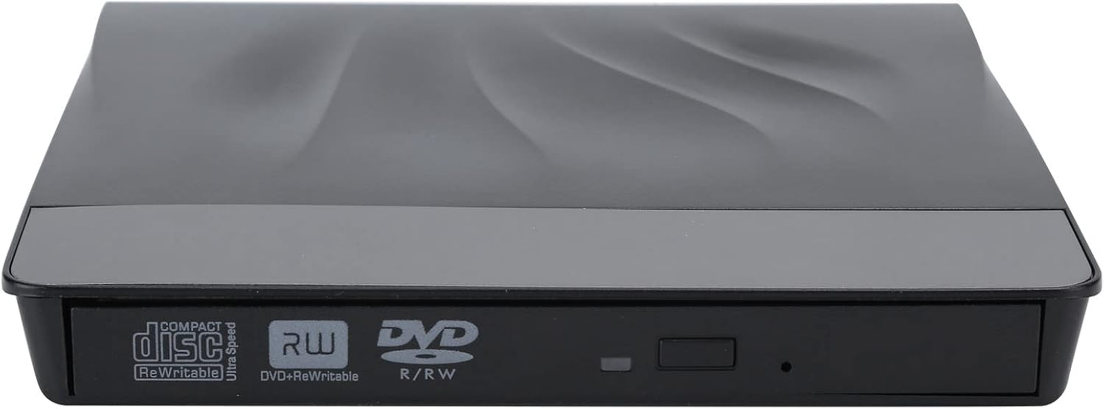 USB 3.0 External Optical Drive with Dual-Port Type-C, Portable CD DVD +/-RW Burner Writer Recorder, Compatible for 98 XP Vista OS, External DVD Drive for Laptop Desktop image number 2