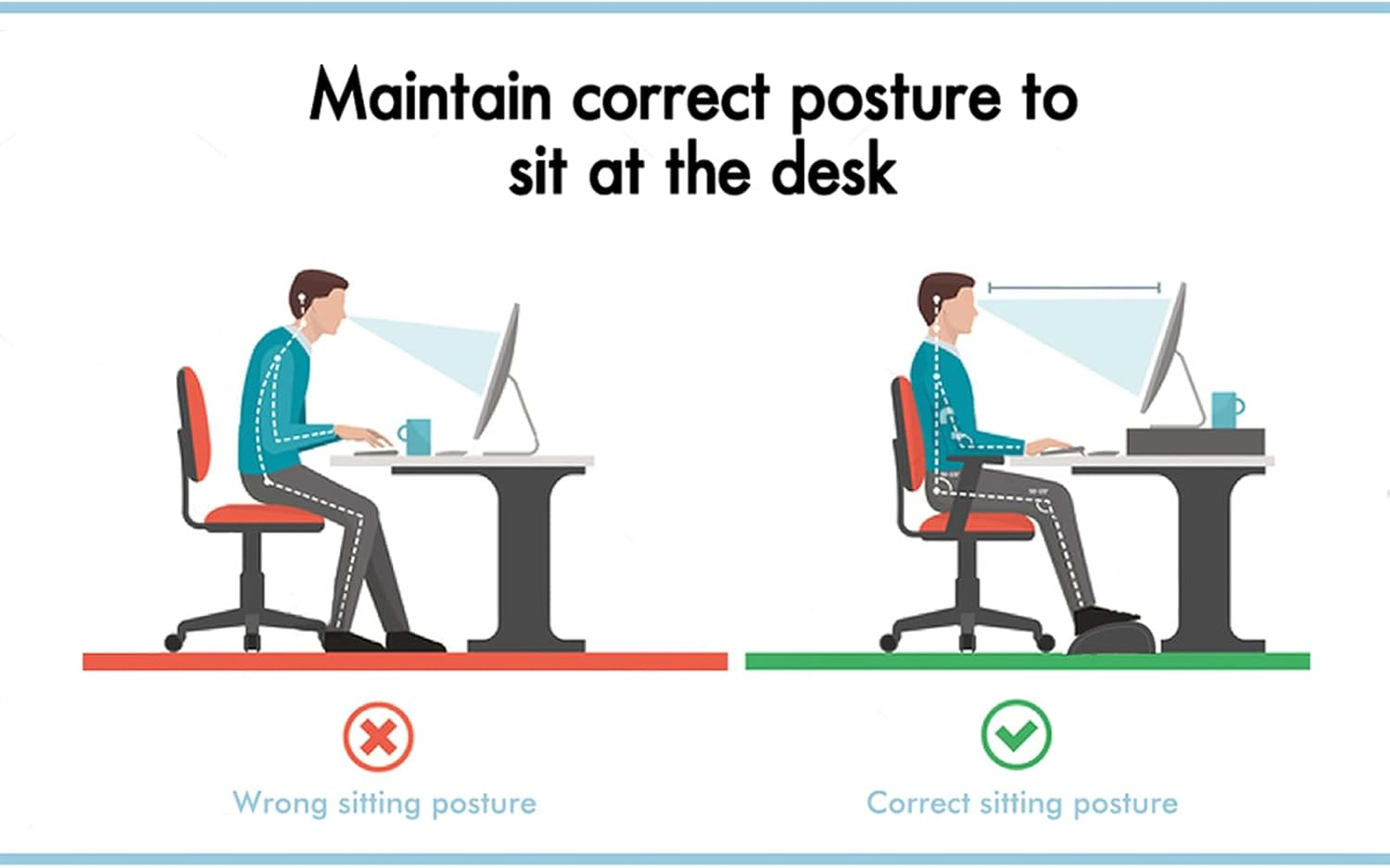 STARRY EUCALYPT Foot Rest under Desk with Removable Plush Cover, High Density Foam Foot Stool Cushion for Gaming Office Computer Chair, Ergonomic Home Desk Foot Pad Pillow for Leg Support(Black) image number 5