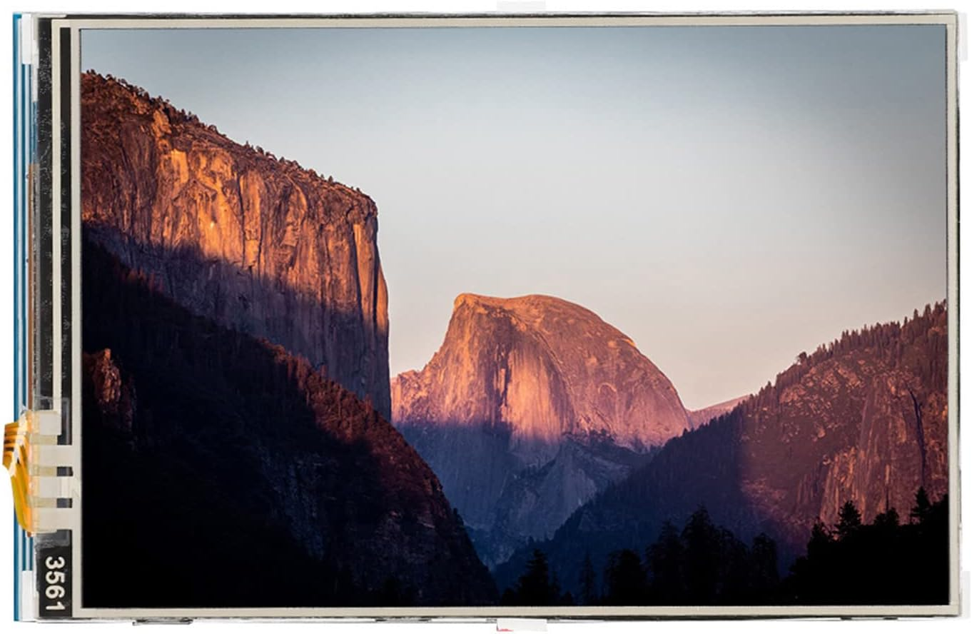 XUMIUZIY 3.5 Inch Capacitive Touchscreen Monitor, 480X320 LCD Display Screen, Support 5 Point Touch, Colorful TFT with Pen For, for System, Drive image number 6