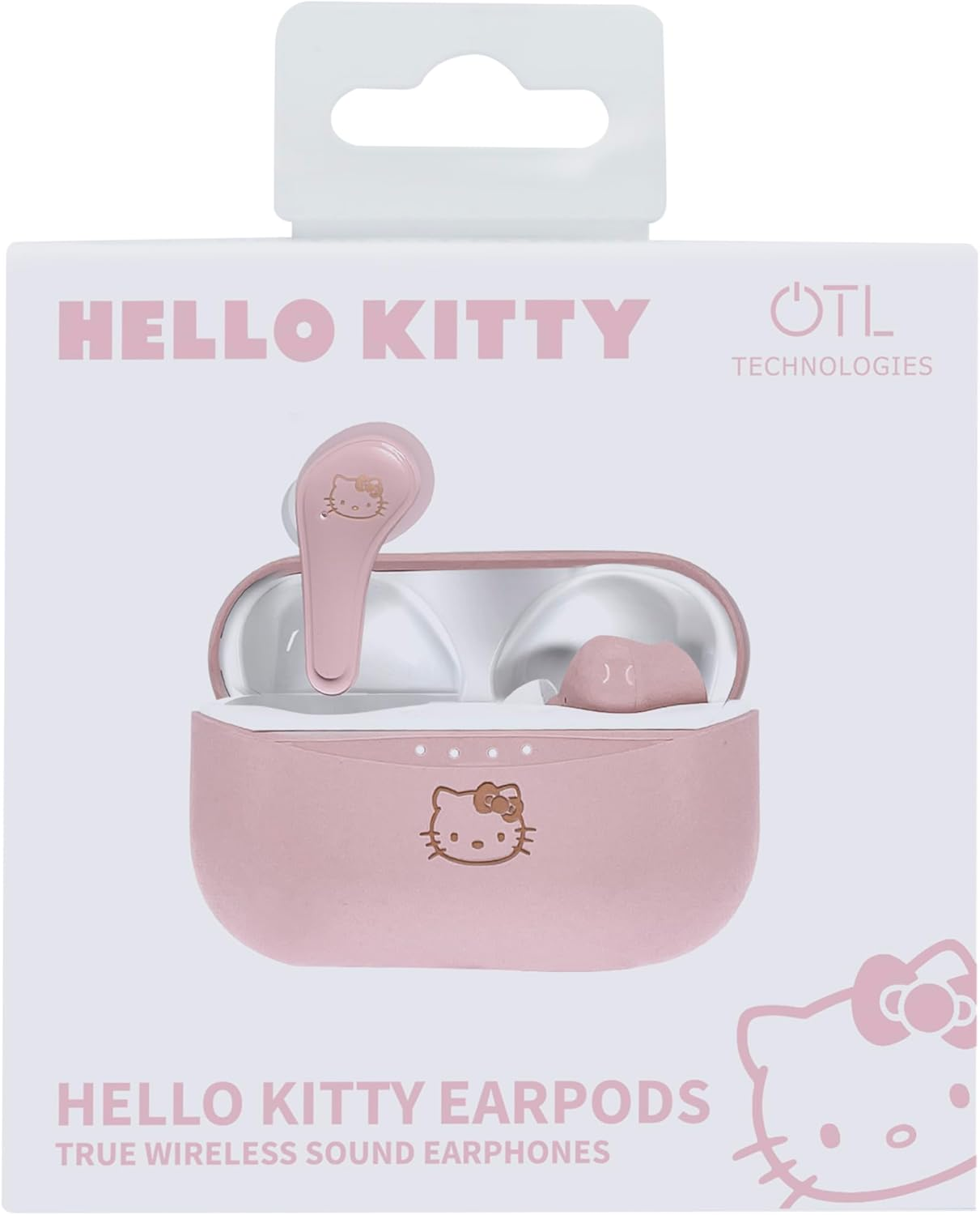 OTL HK0856 Hello Kitty TWS Wireless Earphones with Wireless Charging Case image number 5