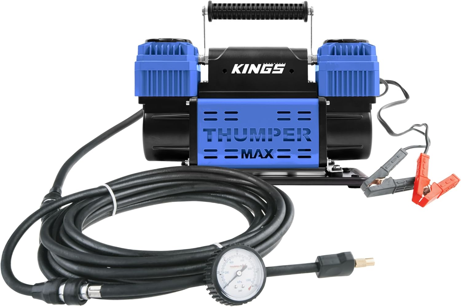 Adventure Kings Thumper Max Dual Air Compressor 12V + 600D Polyester Bag 4WD 4X4 image number 4