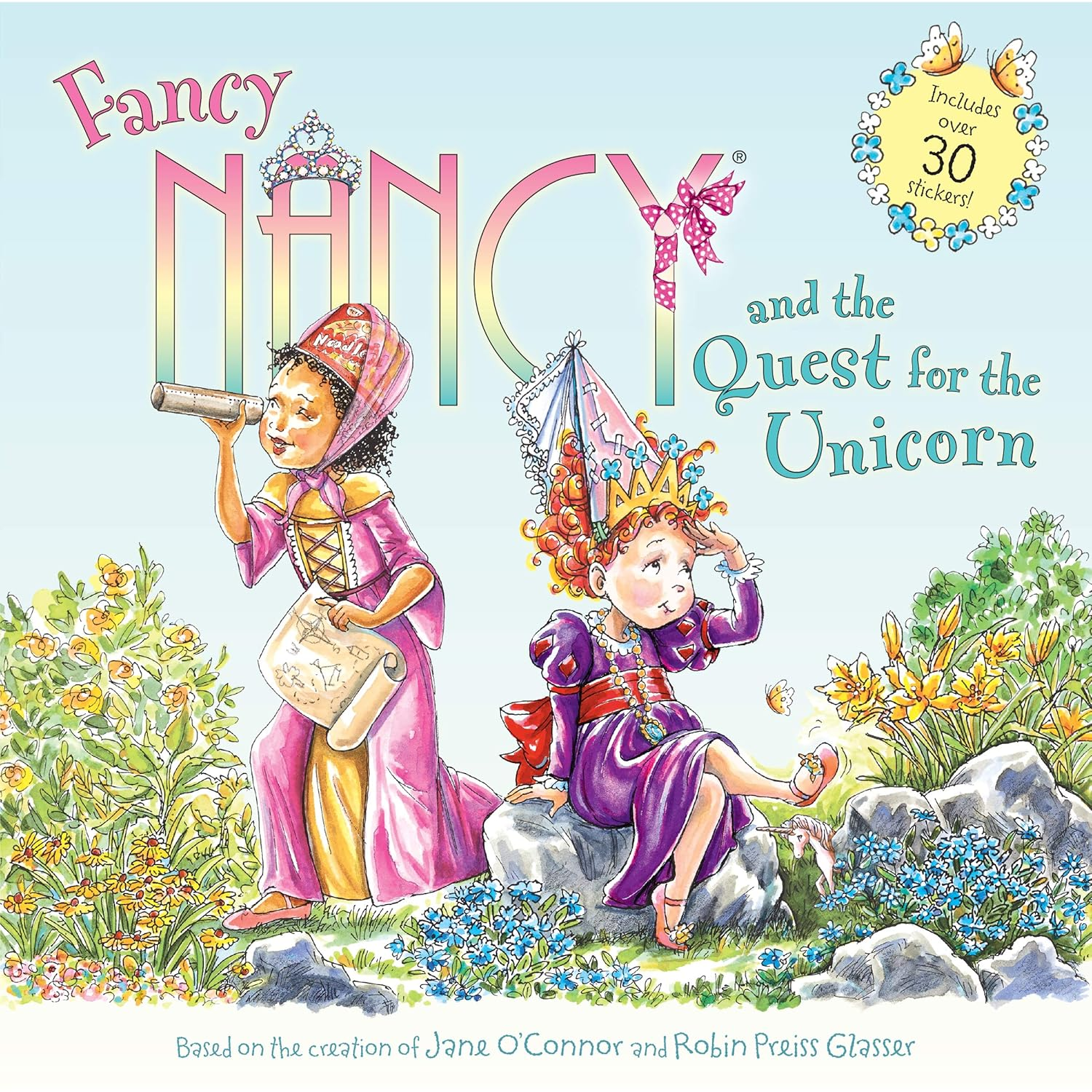 Fancy Nancy and the Quest for the Unicorn: Includes over 30 Stickers! image number 2
