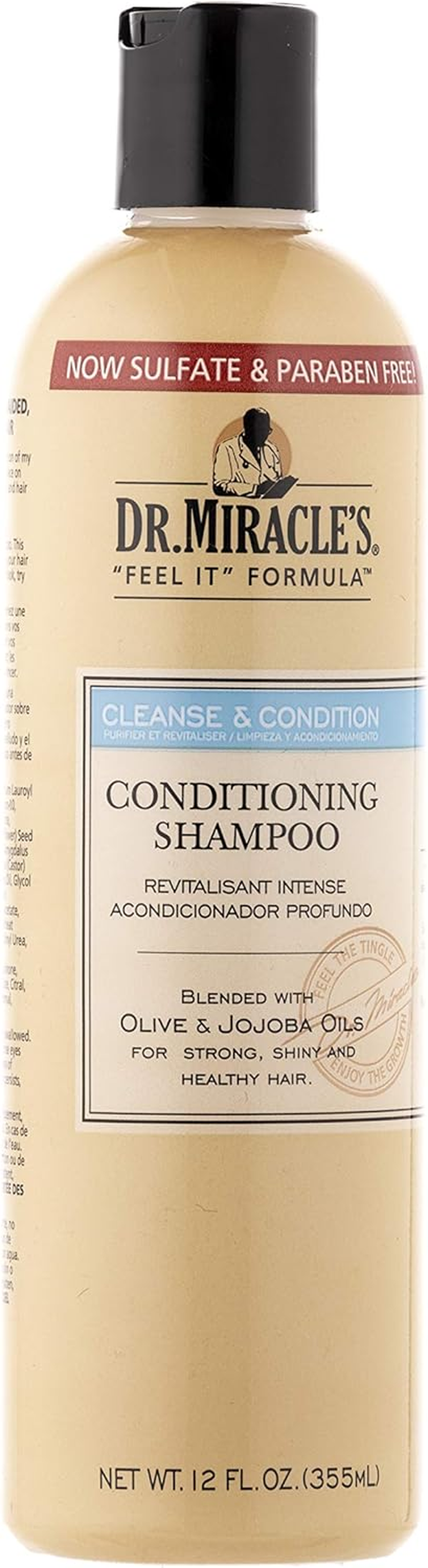 Dr. Miracle'S Conditioning Shampoo, 12 Ounce image number 1