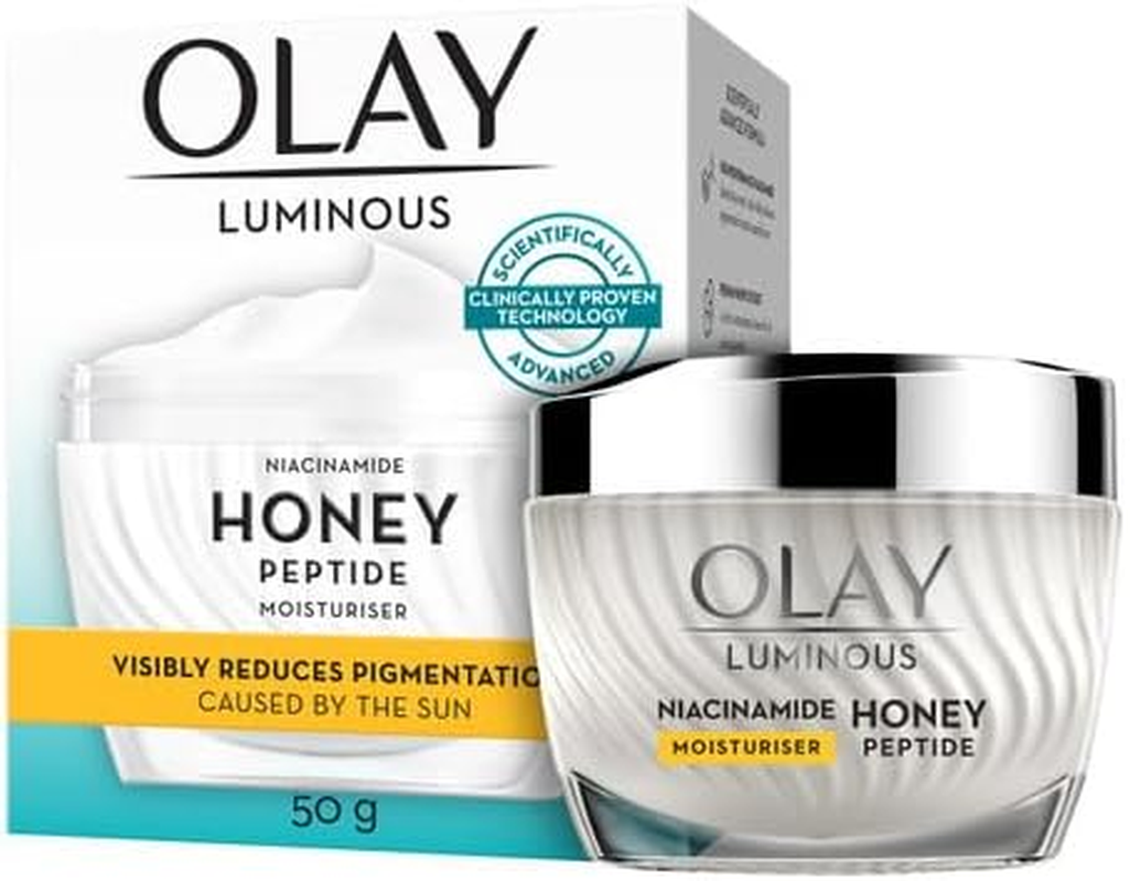 Olay Niacinamide Honey Peptide BRIGHTENING FACE MOISTURISER 50G image number 5