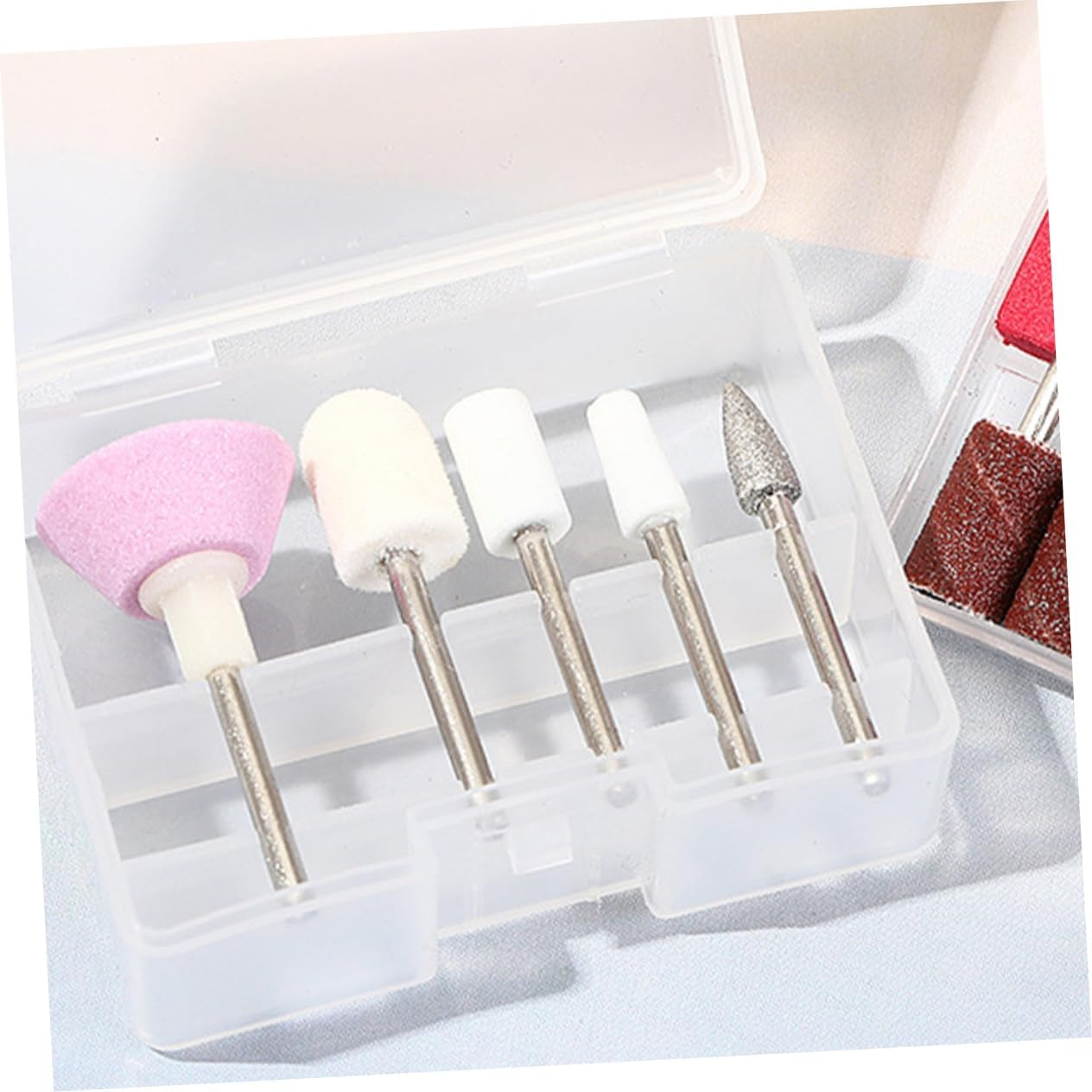 Baluue 11Pcs Professional Nail Sanding Heads Nail Polishing Grinding for Manicure image number 1