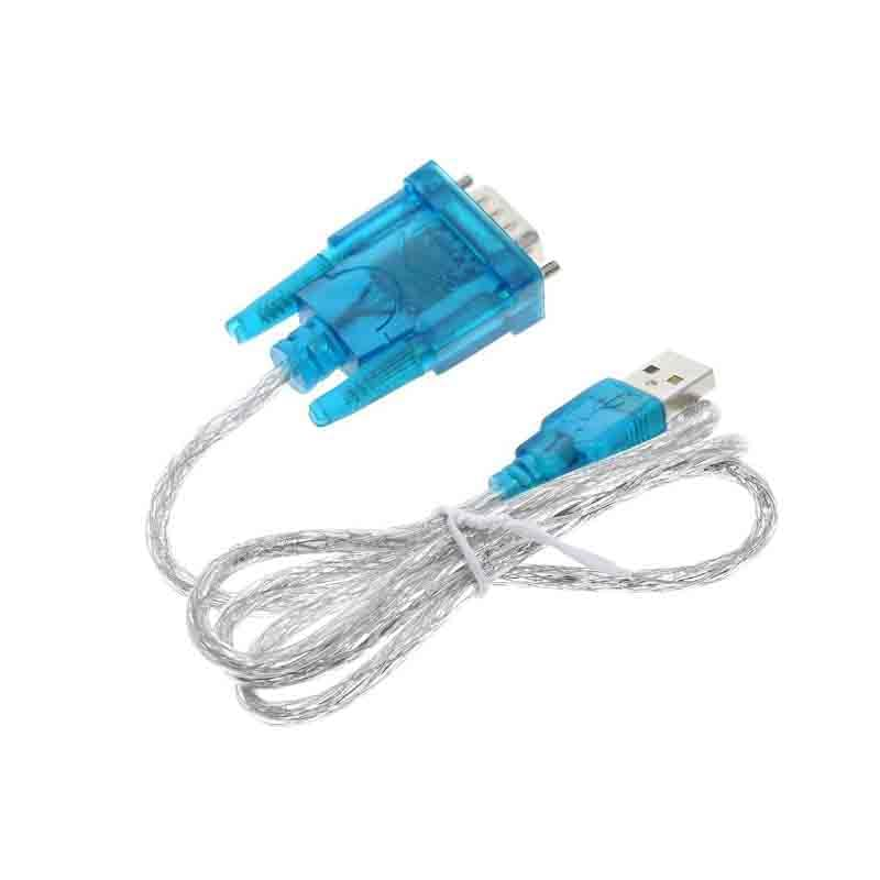 5Pcs USB to RS232 DB9 9 Pin Serial Port Converter Connection Cable COM Port Converter Cable with CH-340 Chip image number 3