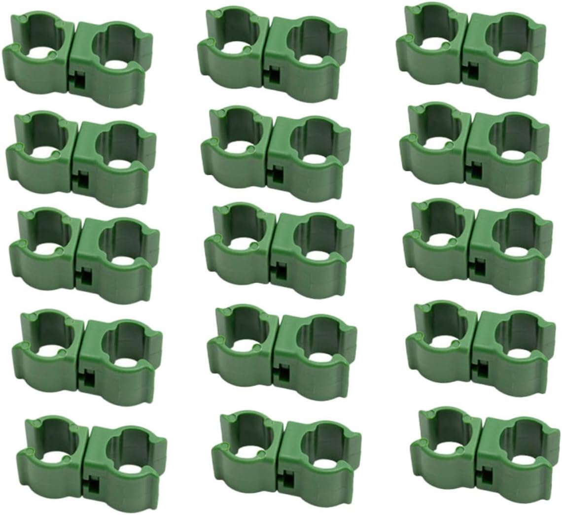 MOBUTOFU 50Pcs Sturdy Gardening Stand Accessories Clips Flower Rattan Buckle for Garden Vine Climber image number 4