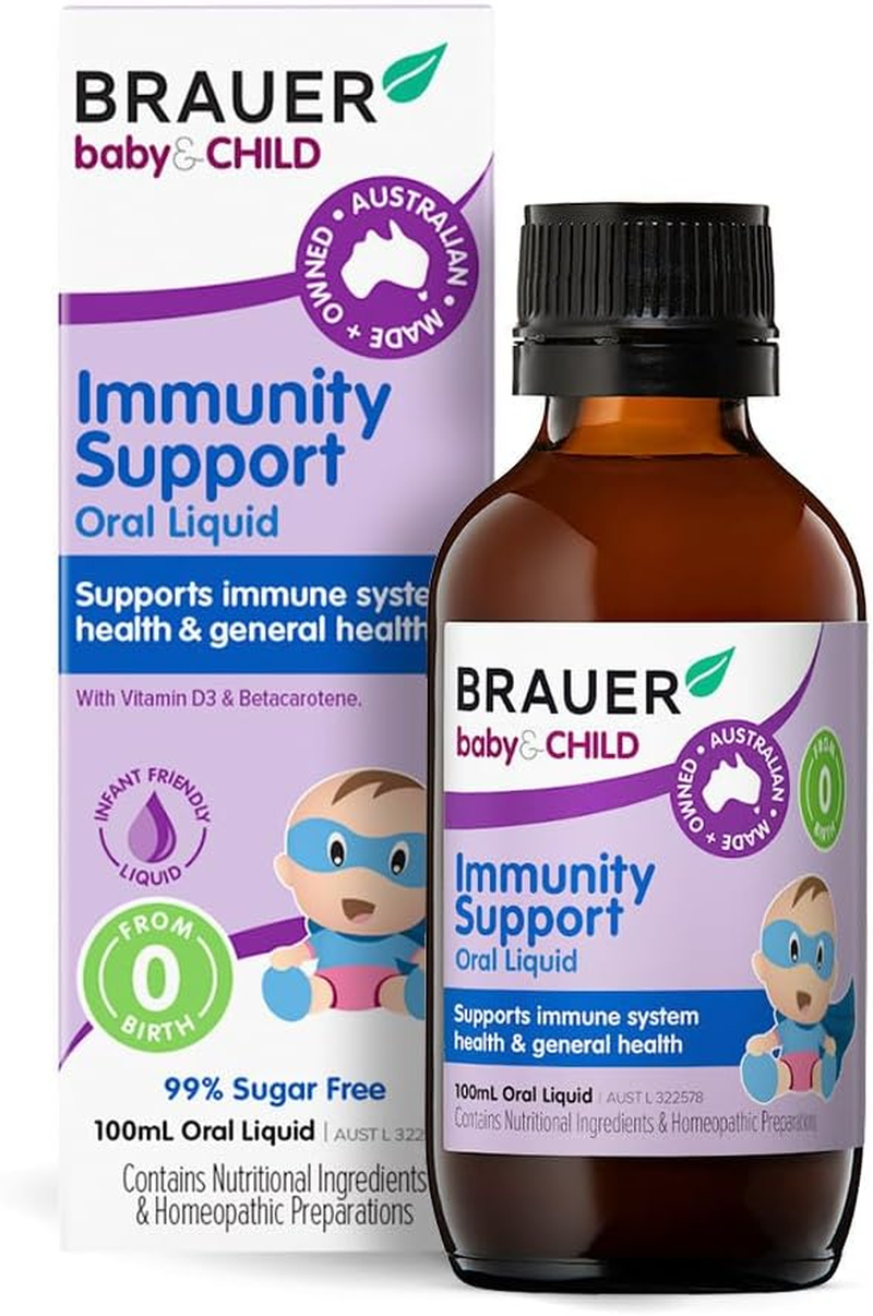 Brauer Natural Baby and Child Immunity Support Oral Liquid 100 Ml image number 4