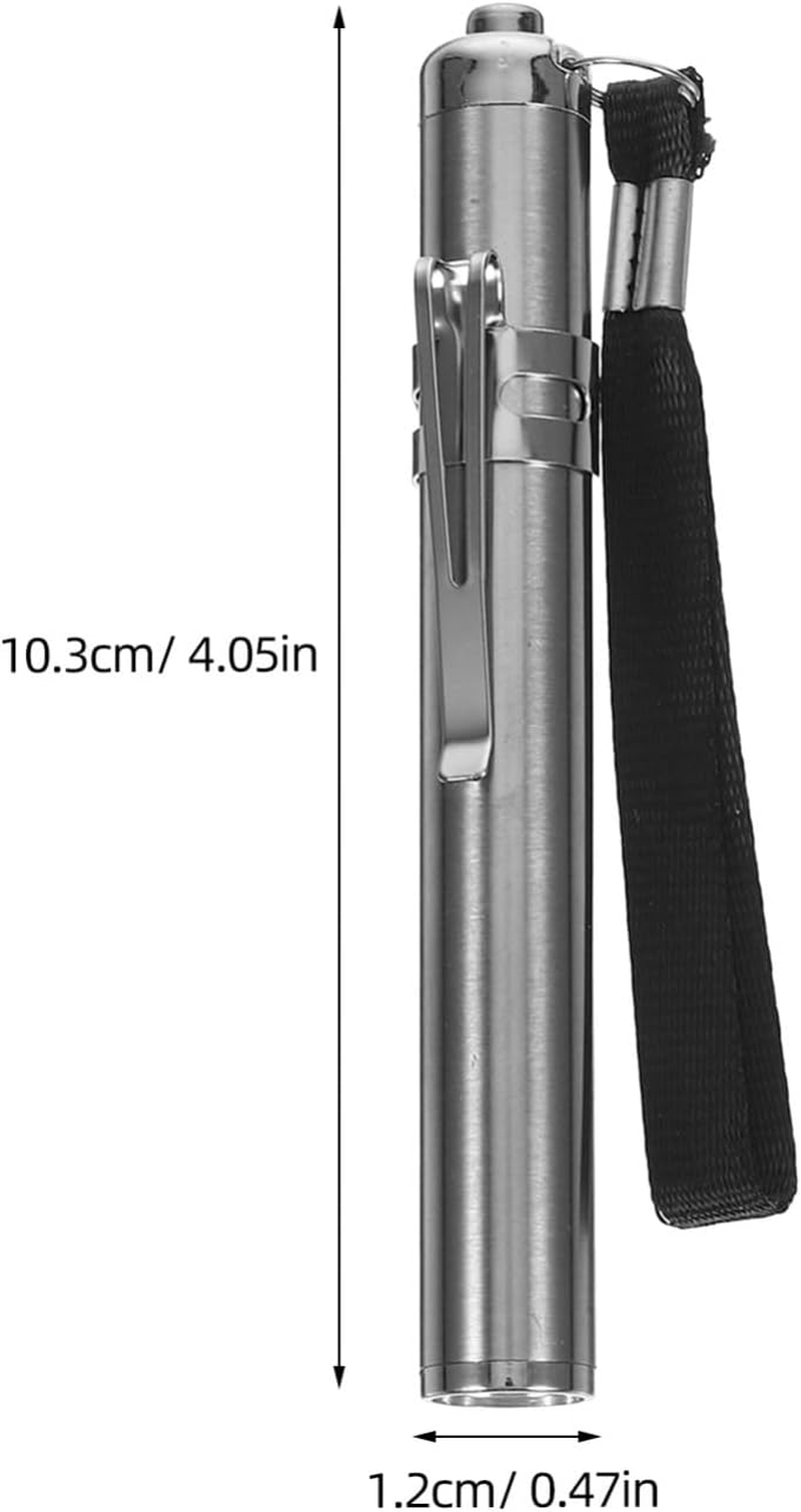 DOITOOL Portable LED Egg Candler, Egg Candling Lamp for Chicken, Duck, Goose, and Parrot Eggs, Stainless Steel, Silver, 4.05 Inch image number 6