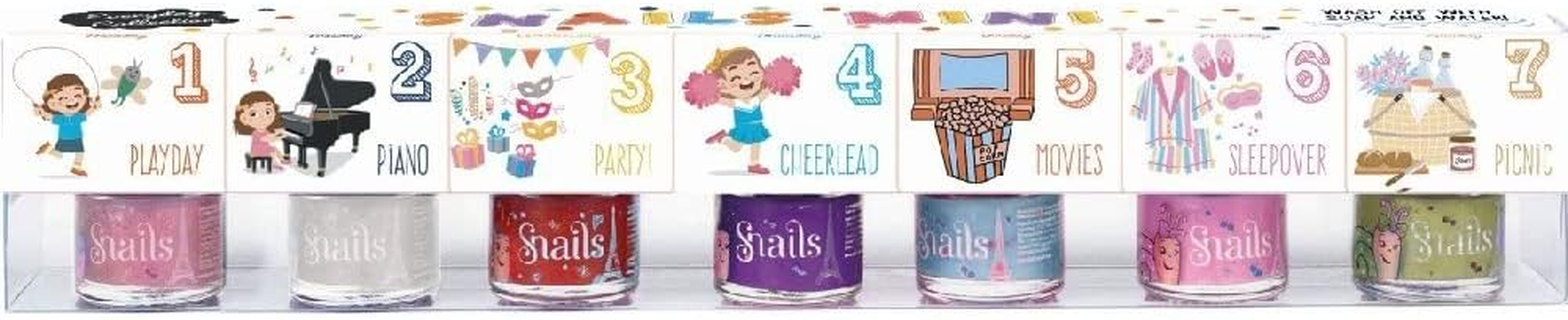 Snails Original G0607 Kids Mini Nail Polish 7 Ml (Pack of 6)