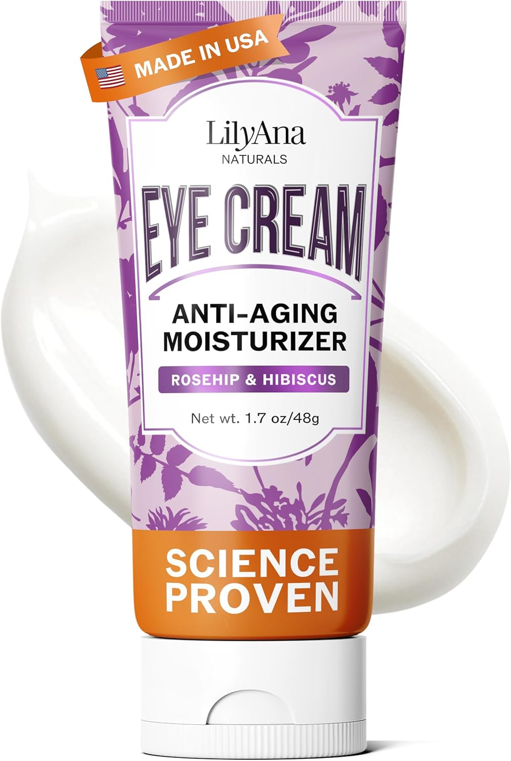 Eye Cream Moisturizer (1.7Oz) 94% Natural anti Aging Skin Care image number 3