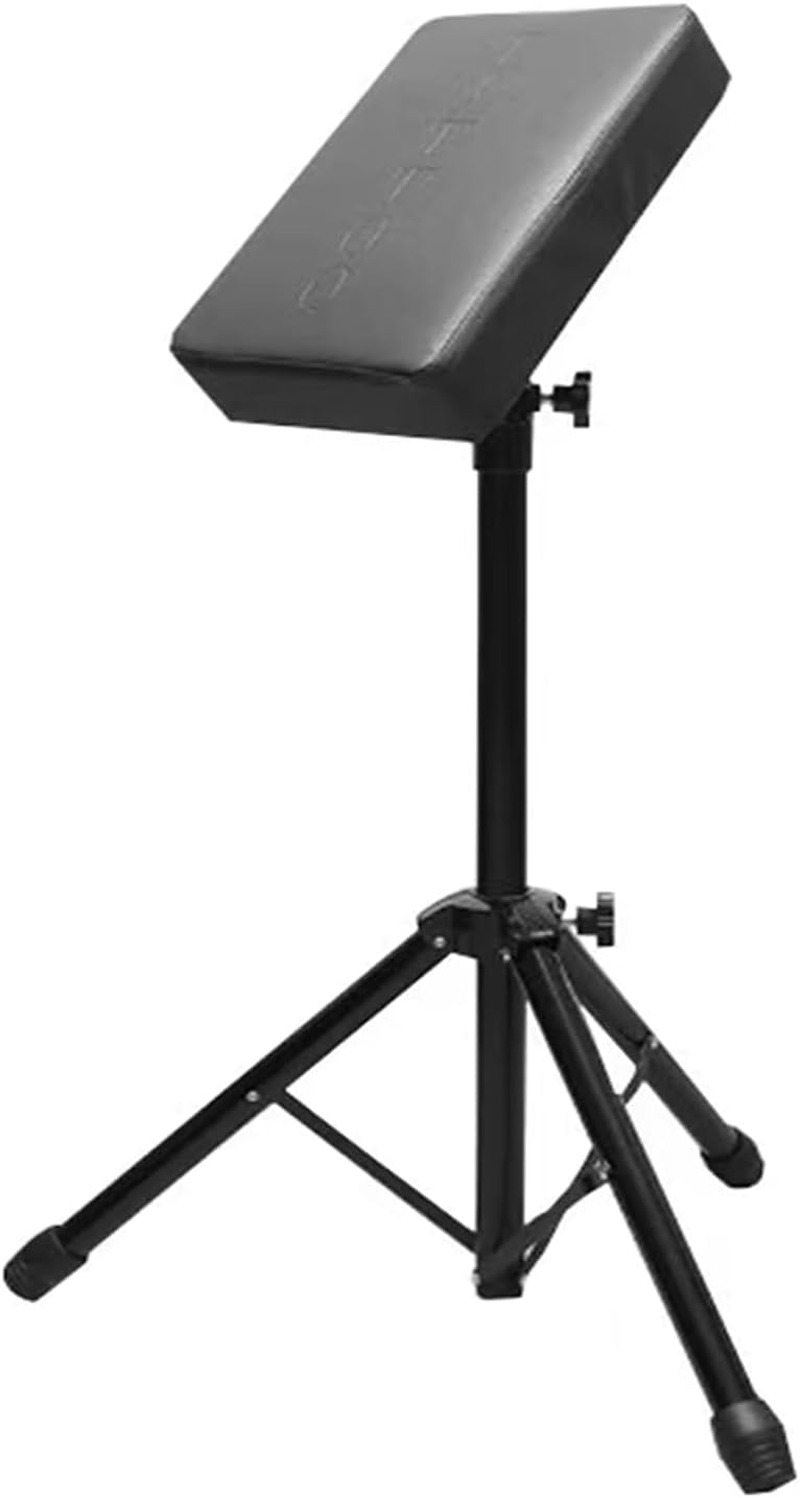 TONBAO Tattoo Armrest with Tray - Height and Tilt Adjustable Folding Arm Rest, Black Leather Pad for Tattoo Studio image number 3