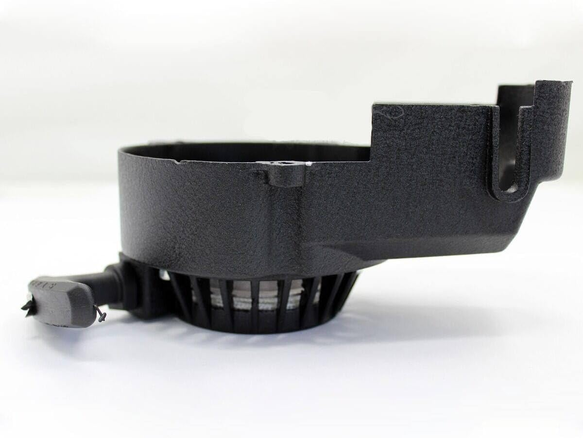 TDR 47Cc 49Cc 50Cc Mini Pocket Dirt Bike ATV Quad Scooter Black Aluminum Pull Start Starter, Durable Alloy for 2-Stroke Engines