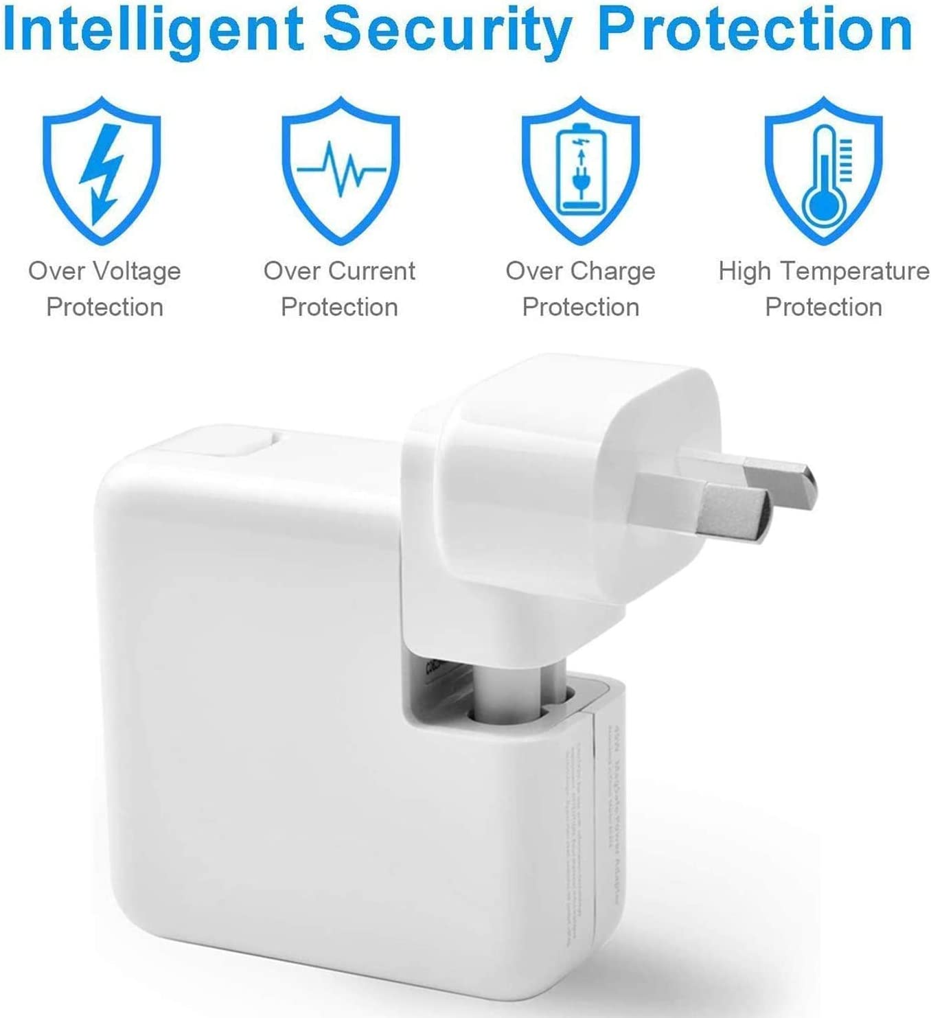 60W 45W AC Adapter Compatible for Mac-Book Pro, Replacement for 60W T Interface Power Adapter for Mac-Book Pro 13 Inch with Retina Display after Mid 2012 Model A1425 A1502 A1435 A1465 image number 4