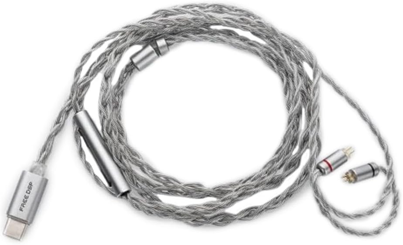 Moondrop Free DSP USB-C Earphone Upgrade Cable Fully Balanced Audio Output DSP Cable image number 1
