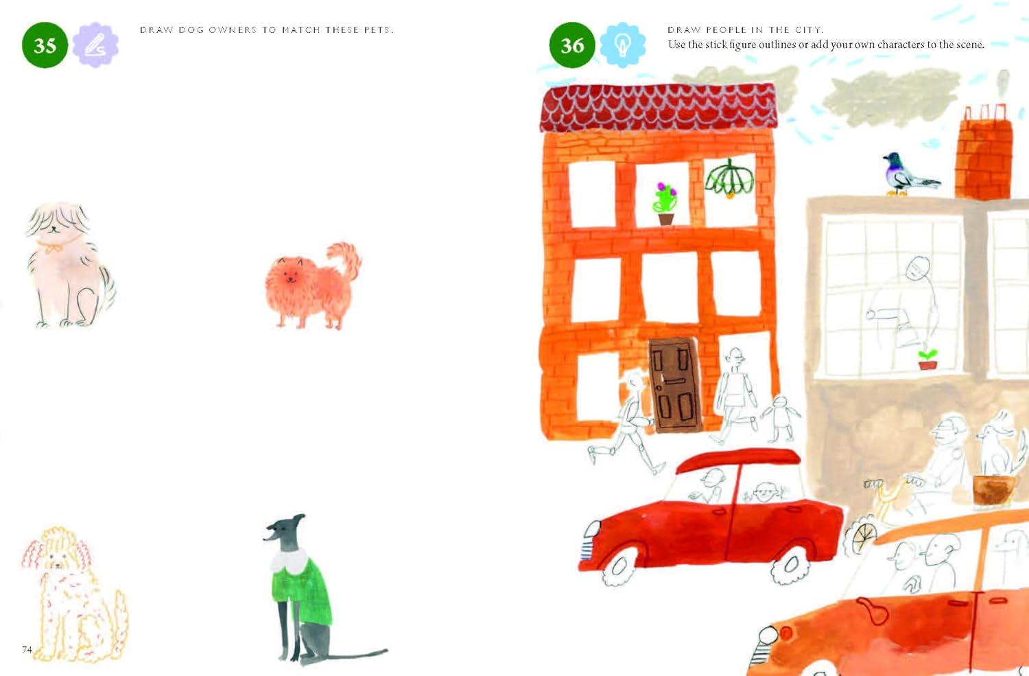 Drawing People: 100 Prompts, Projects and Playful Exercises image number 2