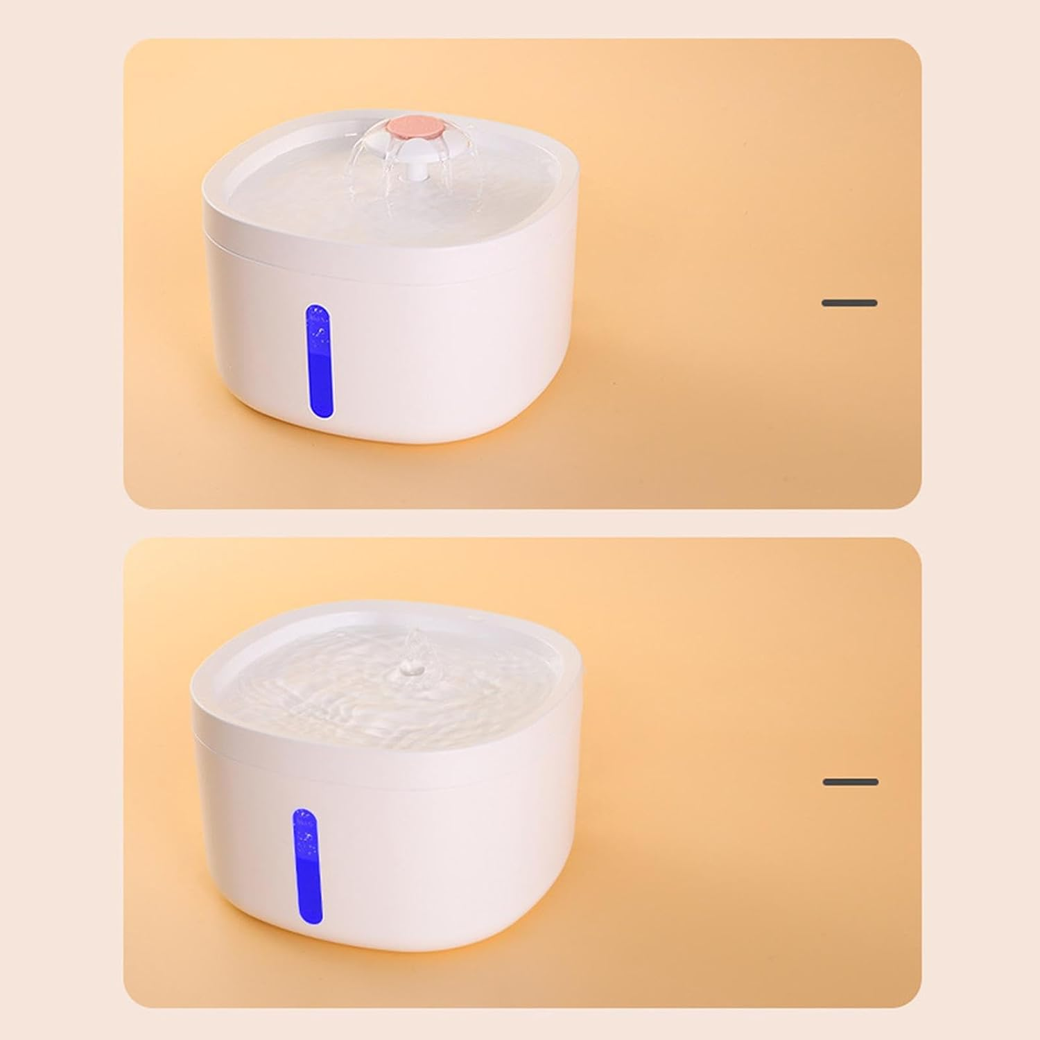 Pet Drinking Fountain, Cat Hydration Bowl, Pump, Large Capacity Fountain, Pump Cat Hydration Fountain with Usb Plug-In for Bedrooms and Dining Rooms. image number 4