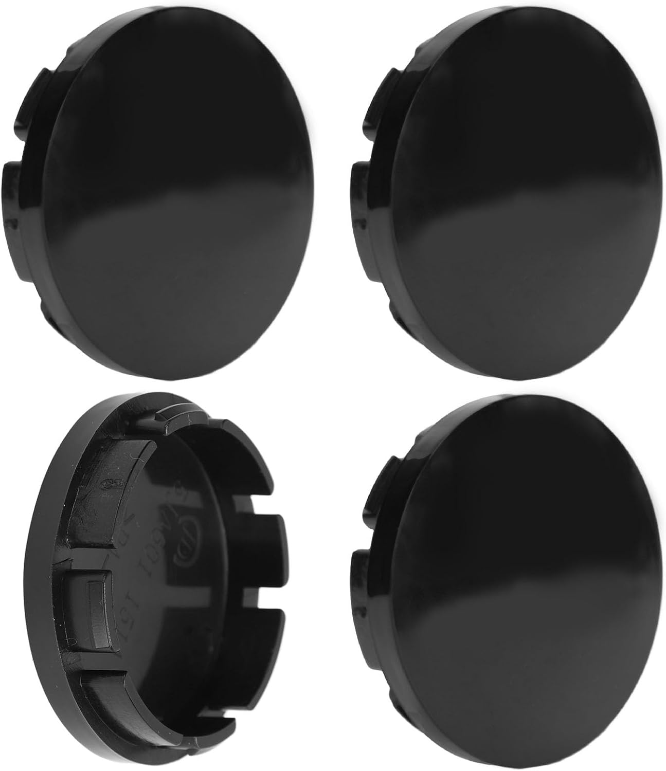 56Mm 4PCS Car Wheel Center Hub High Gloss & Stylish Universal Fit for Vehicle image number 3