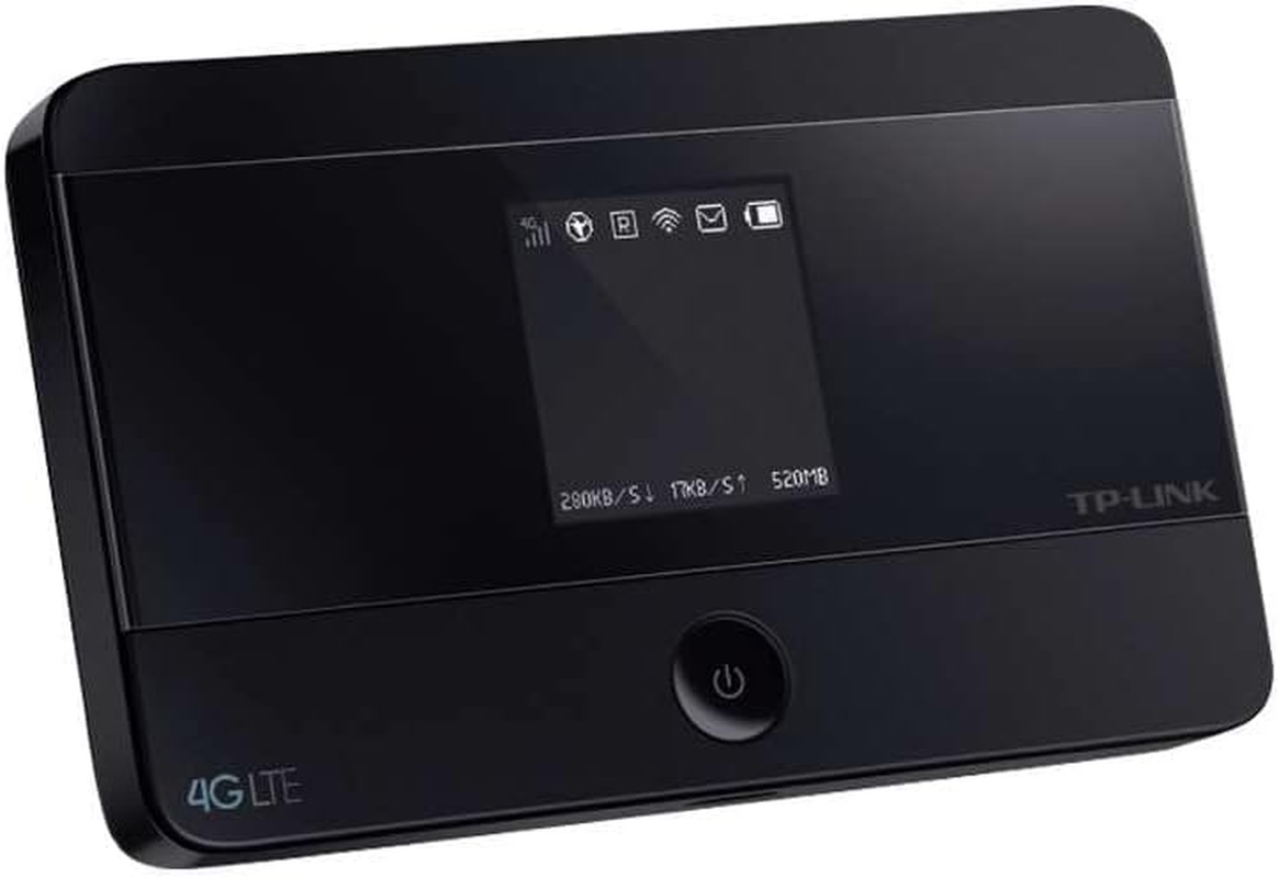 Tp-Link 4G LTE Mobile Wi-Fi, Wireless, up to 150Mbps, Supports up to 10 Devices, Advanced Screen Display, 2000 Mah Battery, up to 8 Hours, Micro SD Card Slot up to 32 GB Storage (M7350)