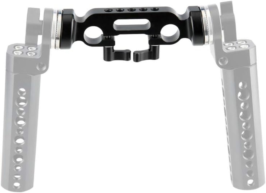 NICEYRIG 15Mm Dual Rod Clamp with Rosette for ARRI Standard(M6 Thread, 31.8Mm) image number 3