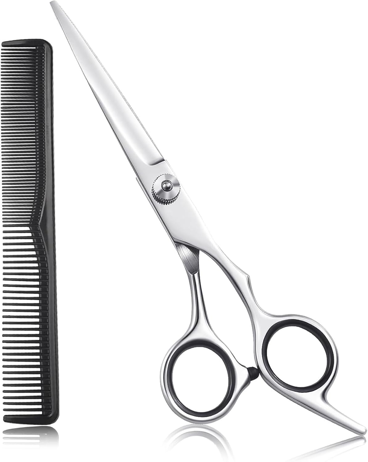 Liuchanghe Hairdressing Scissors, Stainless Steel Haircut Scissors for Home Salon, Professional Hair Scissors, Hairdressing Scissors for Women, Men, Kids, Pet image number 2