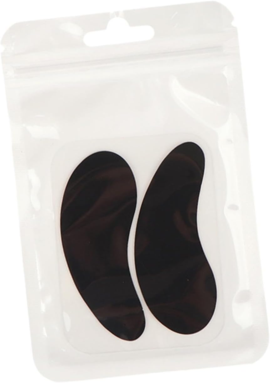 Amagogo Lash Extension under Eye Pads Reusable Professional Eye Patches Silicone for Lift Tool, Eyelash Tinting, Lash Extension Supplies, Black
