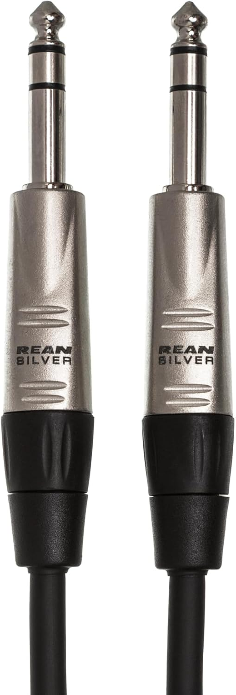 Hosa HSS-010 REAN 1/4" TRS to REAN 1/4" TRS Pro Balanced Interconnect, 10 Feet, Speaker image number 4