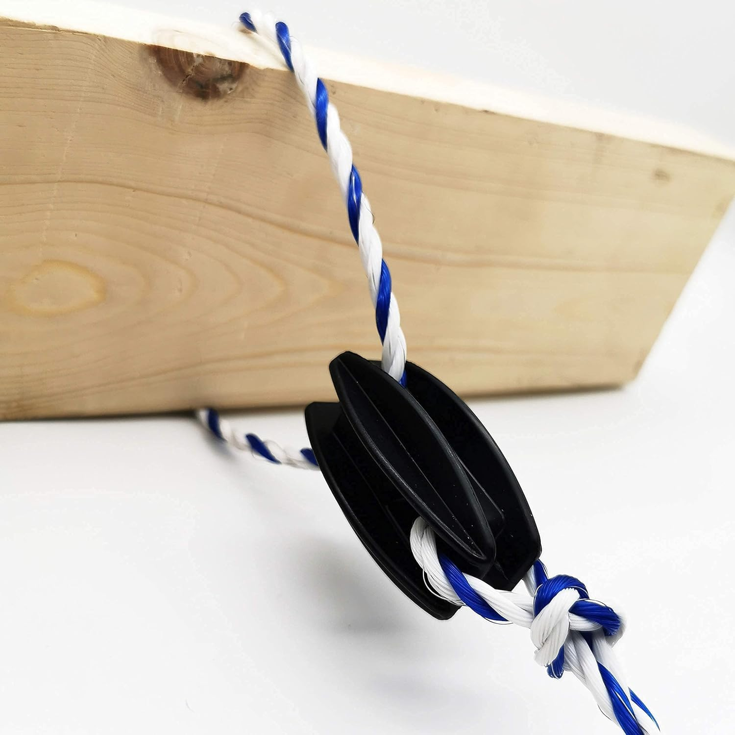 20 Pcs Bull Nose End Insulator for Electric Fence - AU Standard Durable Plastic Livestock Fencing Insulators, Electric Fence Post Insulators for Secure & Weatherproof Installation (Black) image number 5