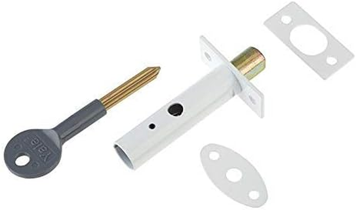 Yale P-2PM444-WE-2 Door Security Bolt, White Finish, Pack of 2, Standard Security, Visi Packed, Suitable for Hinged and Wooden Doors image number 4