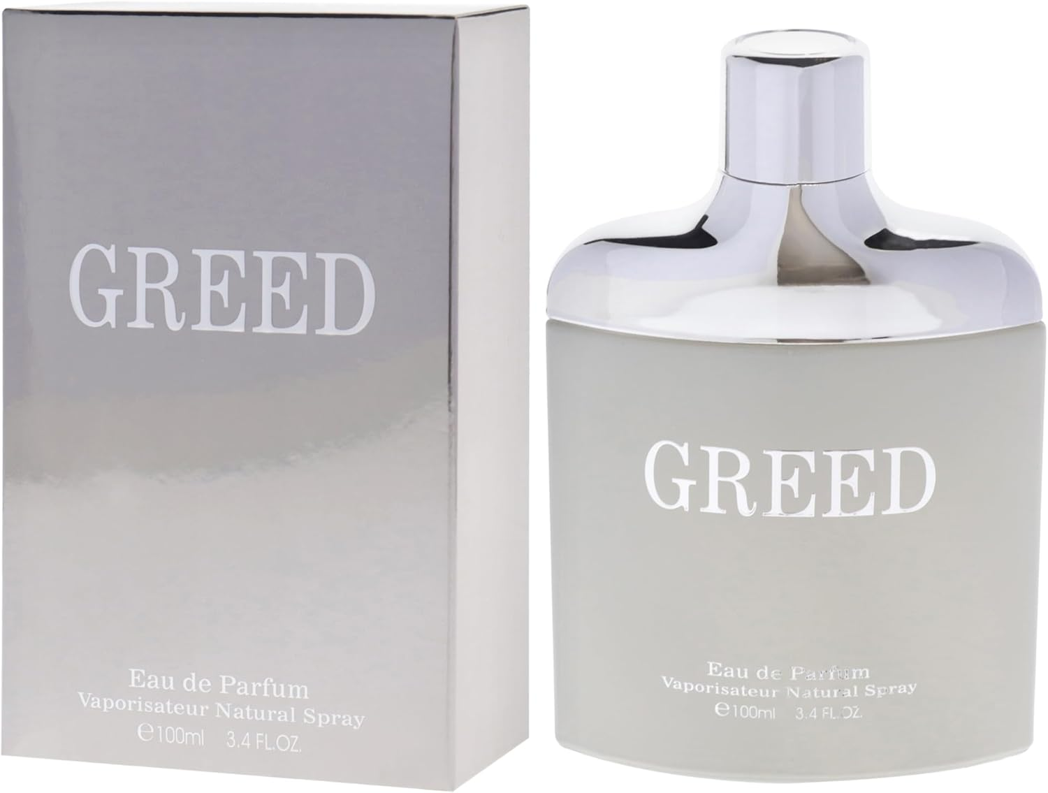 Greed Silver by Fine Perfumery for Men - 3.4 Oz EDP Spray image number 4