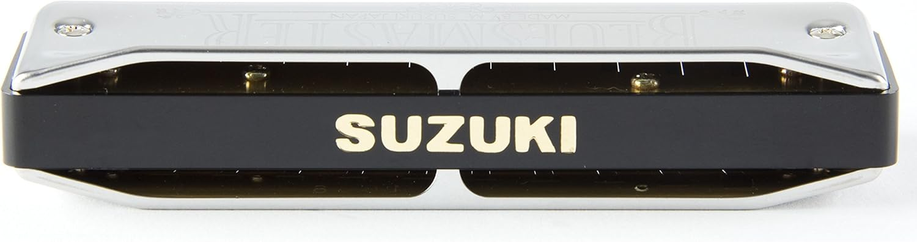 Suzuki MR-250-E Bluesmaster Harmonica in E, Silver image number 3
