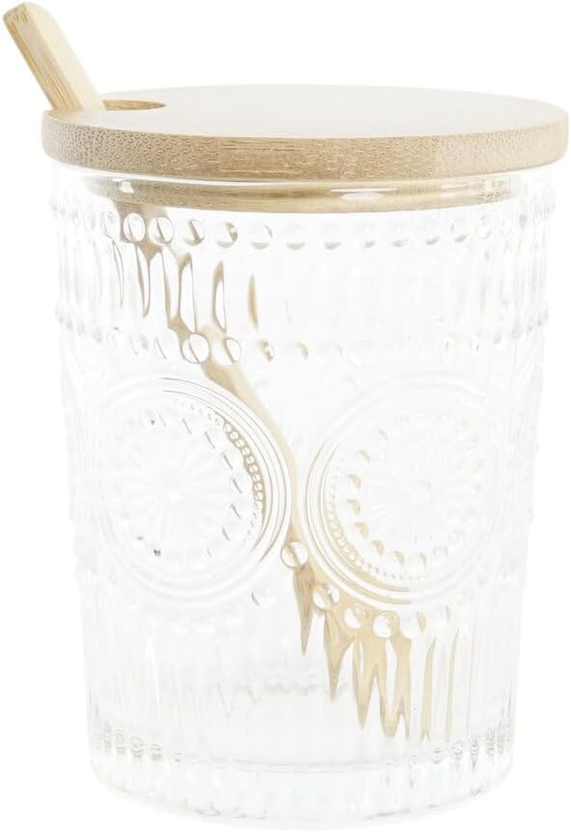 Azucarero Set of 3 Crystal Bamboo 28 X 10 X 13.5 Cm 300 Ml image number 3