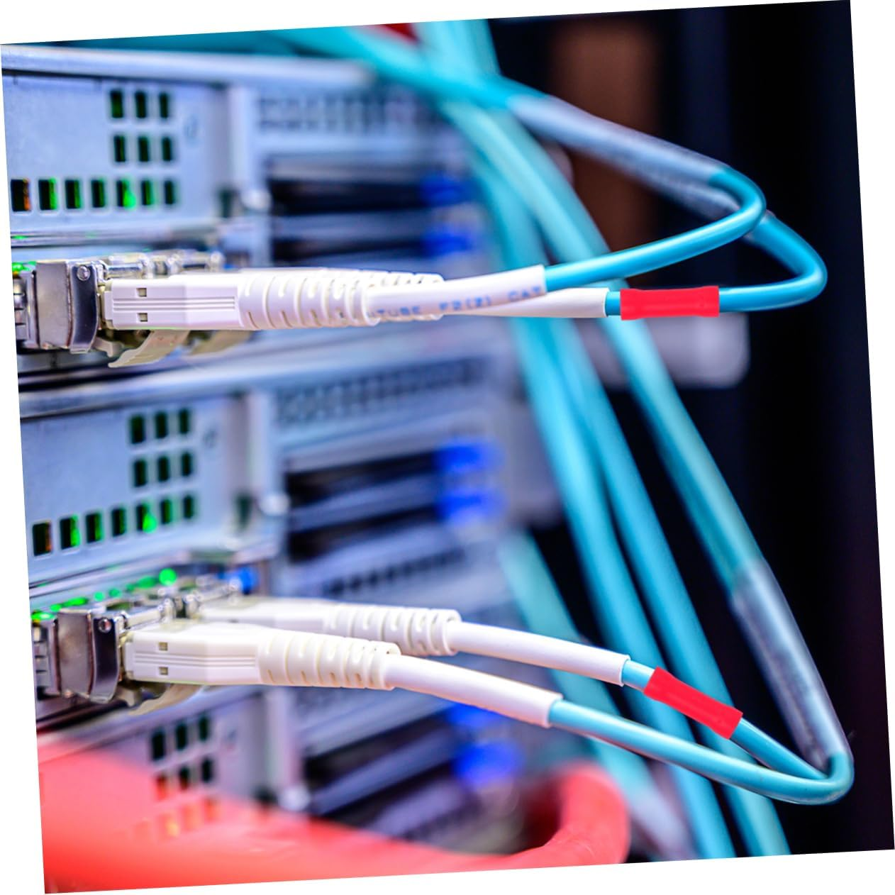 KICHOUSE 100Pcs Heat Shrinkable Wire Terminals Cable Gland Electrical Connectors Splice Crimp Connectors Wire Splice Automotive Wire Connectors Butt Terminal Welding Wire Copper Stitching image number 3