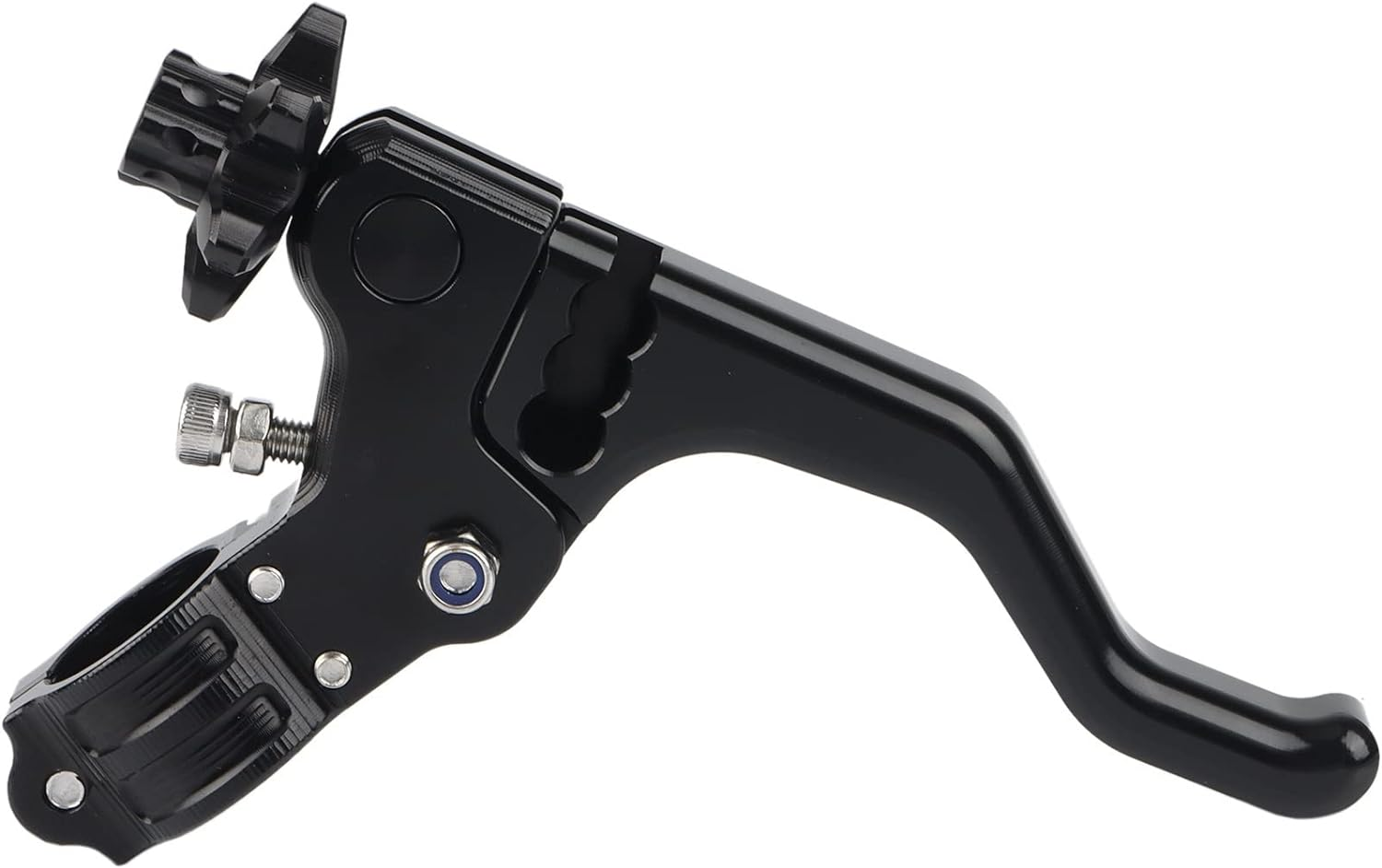 Jingfei Motorcycle 22Mm Stunt Clutch Lever Short Performance Cable Easy Pull Left Lever for Grom Rm125(Black) image number 4