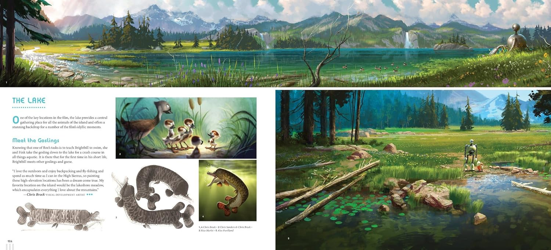 The Art of Dreamworks the Wild Robot image number 4