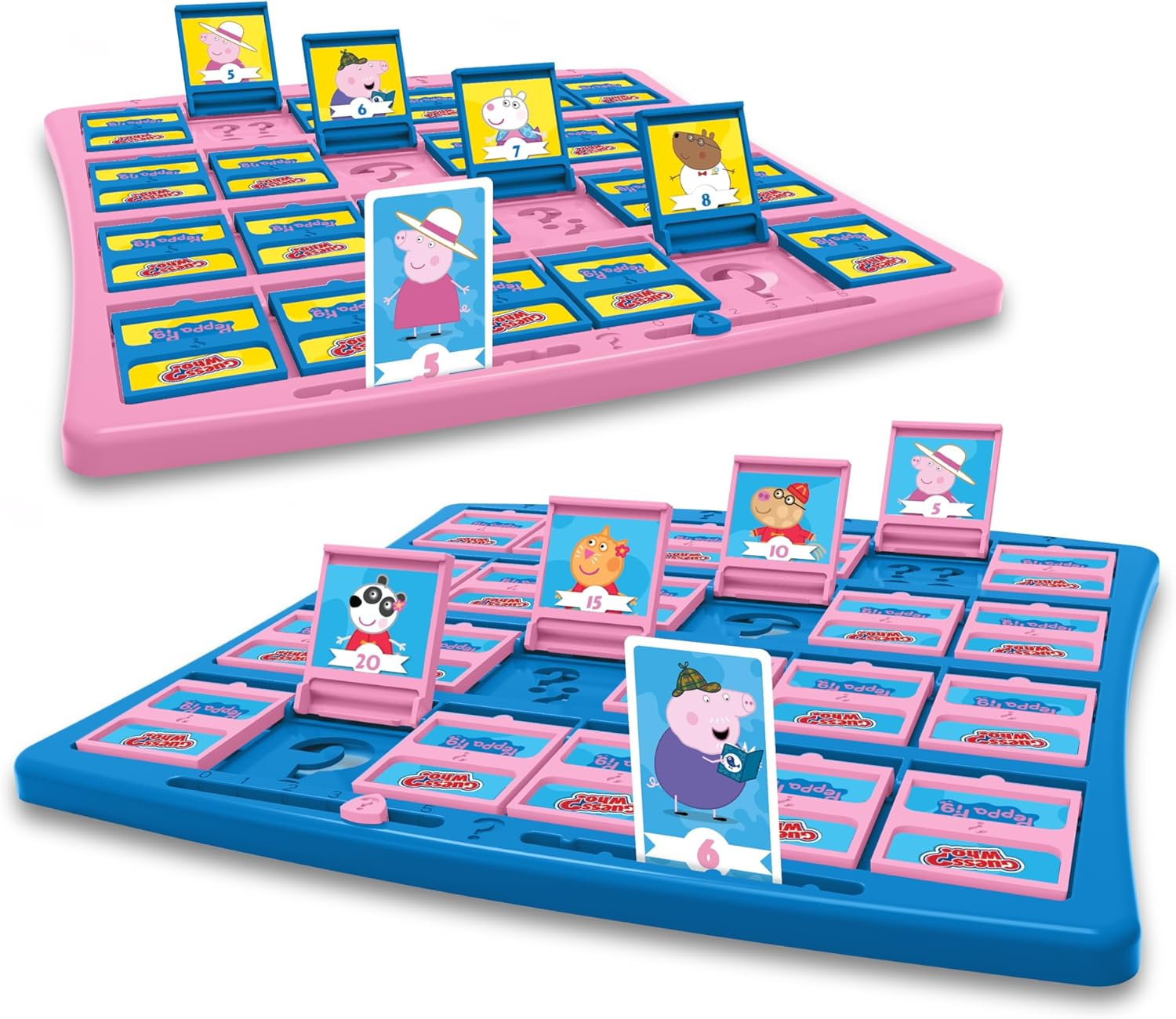 Winning Moves Guess Who? Peppa Pig Edition - Guessing Board Game about Your Favourite Characters from Peppa Pig - 2 Players Aged 6+
