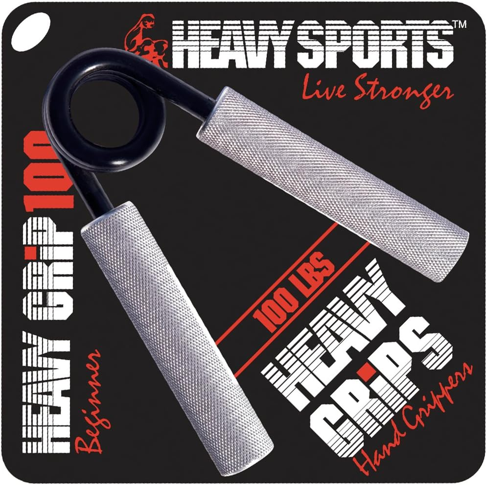 Heavy Grips - Hand Grippers for Beginners to Professionals - 100-350 Lbs Resistance
