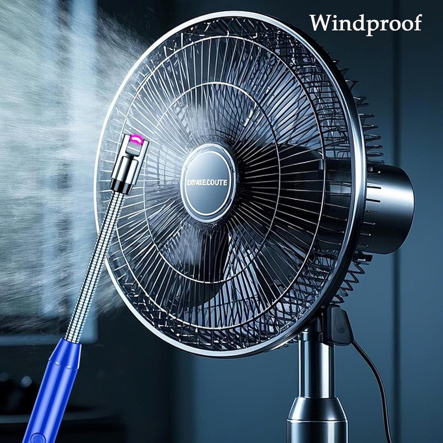 Electric Lighter, 3 Pack of USB Rechargeable Candle Lighter with Hook, 10.2-Inch Flexible Neck Arc Lighters with LED Battery Indicator and Safety Switch for Candle, Kitchen,Grill,Camping (Cone Hook) image number 6