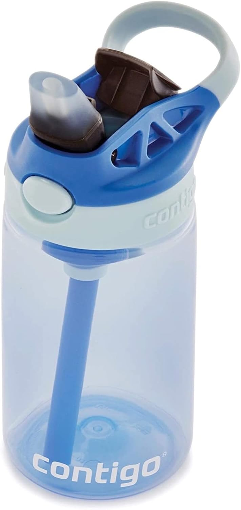 Contigo Kids Autospout Water Bottle, Monsters, 414Ml Capacity | Easy-Clean Lid Designed | Pop-Up Straw with Spill-Proof Valve Prevents Spills Even When Spout Is Open | Perfect for Children Aged 3 & Up