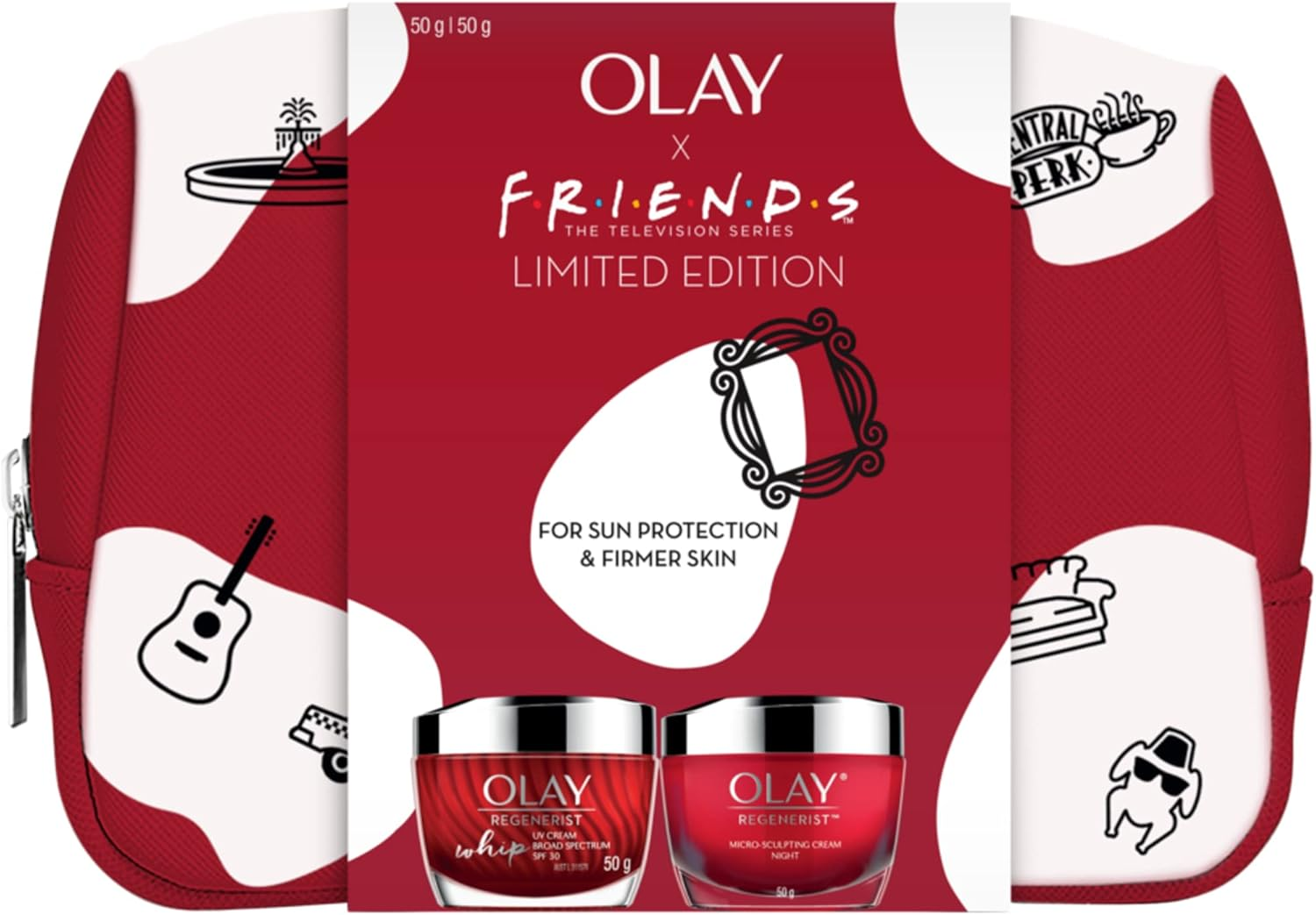Olay Limited Edition Olay X FRIENDS Whip SPF Day & Night Duo Gift Pack 50G + 50G