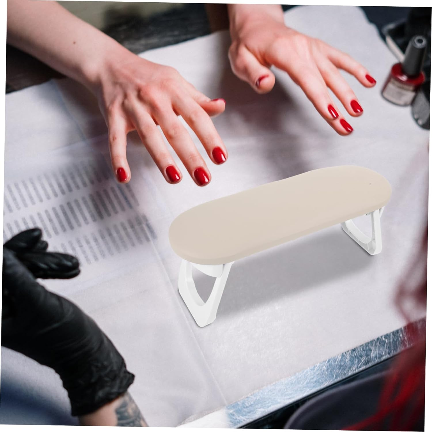 OSOLADY Nail Art Manicure Hand Pillow Wrist Rest for Manicure Nail Desk Arm Rest Cushion image number 5