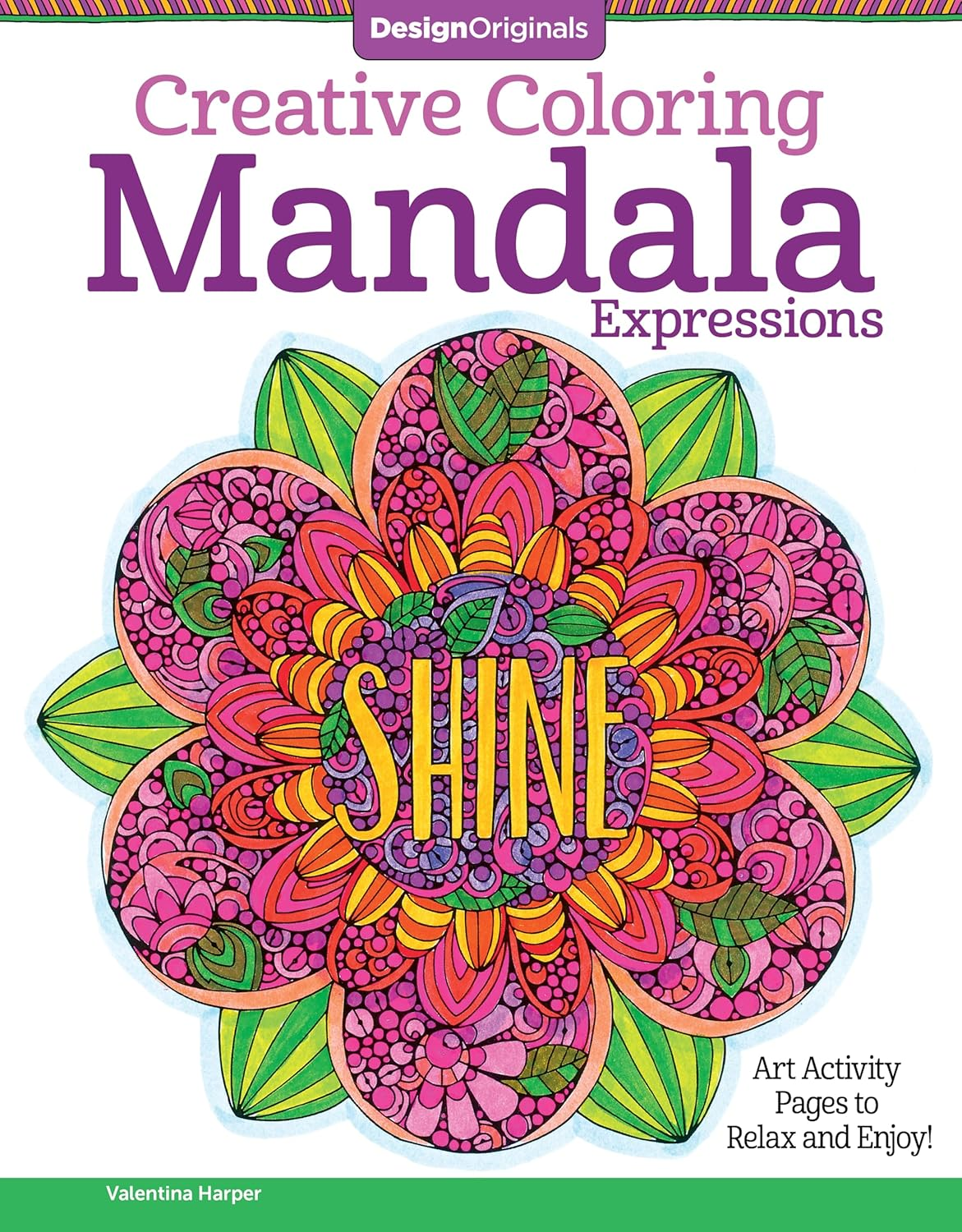 Creative Coloring Mandala Expressions: Art Activity Pages to Relax and Enjoy! (Volume 9) image number 5