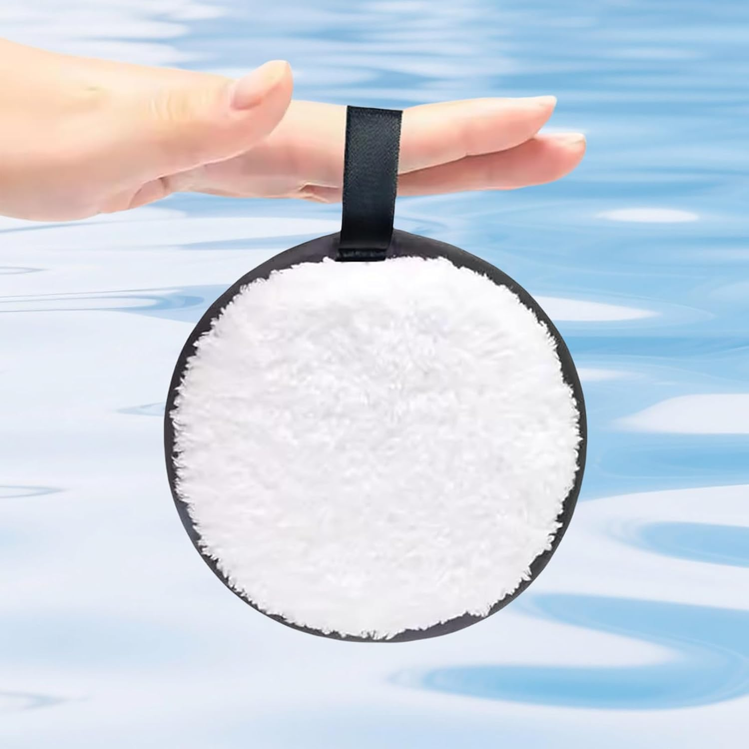 Treayes 4 Pcs Makeup Remover Pads - Reusable Makeup Remover Cloths, Washable Microfiber Face Pads for All Skin Types image number 3